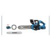 اره زنجیری شارژی ویوارکس مدل VR2412V-CS ۳۰ سانت دو باتری براشلس